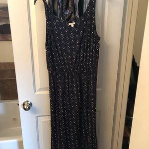 Sonoma maxi dress in navy